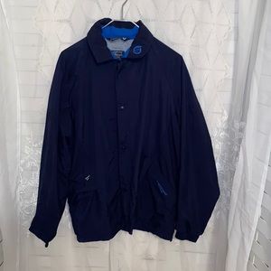Sunderland of Scotland mens navy blue Gore Tex golf jacket